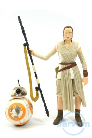 Star Wars Authentic Black Series 6 " Inch Rey & Bb - 8 02 Version 1 Loose Complete