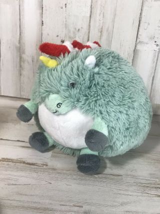 Squishable Green Unicorn Plush 7 "