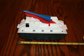 Vintage Pristine MPC Army Battlefront White Missile - Firing Tank - Marx,  Timmee 2