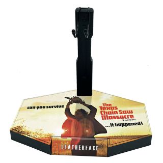 1/6 Scale Action Figure Stand Texas Chainsaw Massacre Leatherface 03