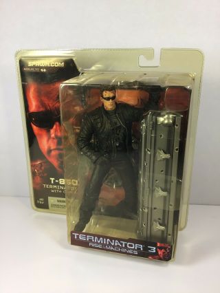 Terminator 3 Rise Of The Machines Action Figure T - 850 Terminator With Coffin