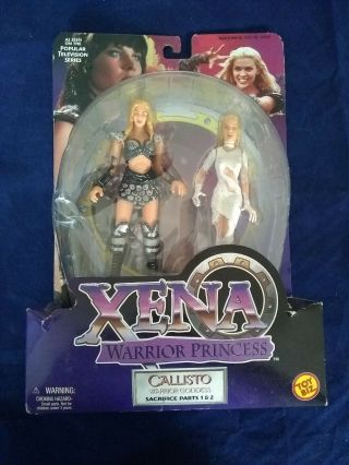 1999 Xena Warrior Princess Callisto Warrior Goddess Sacrifice Parts 1&2 Figure