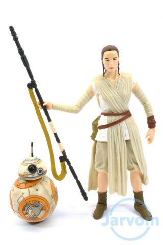 Star Wars Authentic Black Series 6 " Inch Rey & Bb - 8 02 Version 2 Loose Complete