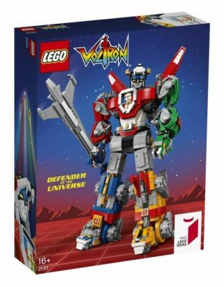 Lego Ideas Voltron Defender Of The Universe (21311) In Factory Box