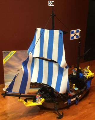 Lego Pirates 6274 Caribbean Clipper - Complete W Instructions