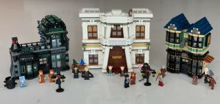 Lego Harry Potter Diagon Alley (10217) 100 Complete.