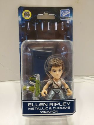 The Loyal Subjects Aliens Sdcc 2018 Ellen Ripley Metalic And Chrome Weapon