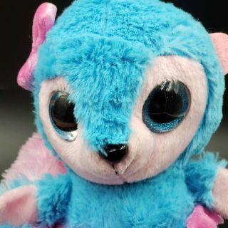 Ideal Toys Direct Blue & Pink Plush Lemur w/ Ruffle Skirt,  12 