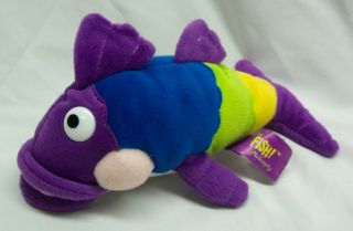 The Fish Philosophy Colorful Pete The Perch Fish 8 " Bean Bag Stuffed Animal Toy