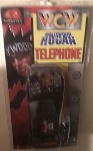 Wcw Nwo Hollywood Hulk Hogan Old School Telephone Figure Hulkamania Wwf Wwe Rule