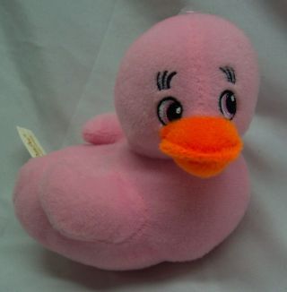 Dan Dee Very Soft Pink Duck 7 " Plush Stuffed Animal Toy