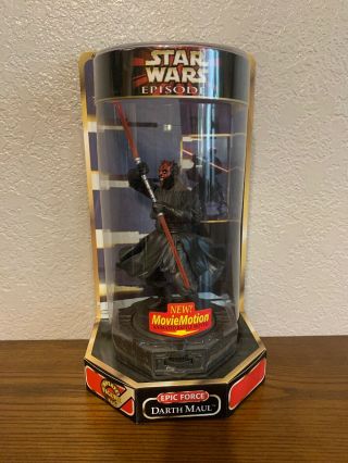Hasbro Star Wars 1999 Episode 1 Epic Force Darth Maul Action Figure