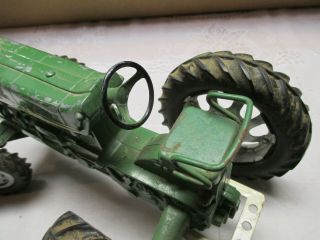 TRU SCALE 1:16th,  891 Wide Front,  farm toy tractor,  1970s,  891 Made in Iowa,  USA 3