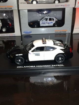 1/43 First Response Oklahoma Highway Patrol Dodge Charger Police Diecast Car