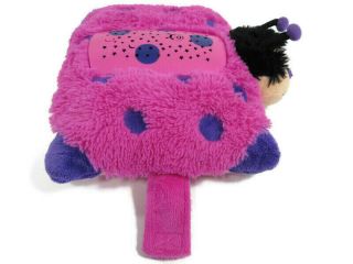 Pillow Pets Dream Lites 12 inch Hot Pink Ladybug Kids Stuffed Animal Toy 2
