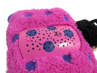 Pillow Pets Dream Lites 12 inch Hot Pink Ladybug Kids Stuffed Animal Toy 3