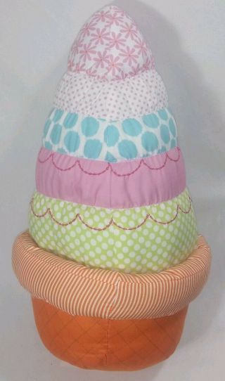 Squishable 15 " Plush Soft Serve Ice Cream Cone Stuffed Toy Pillow Htf