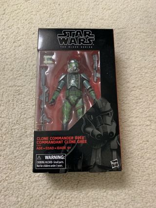 Open Box Star Wars The Black Series Commander Gree Action Figure