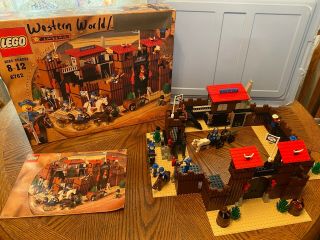 Lego - Wild West - Fort Legoredo - 6762 - Complete W/ Minifigs And Instructions