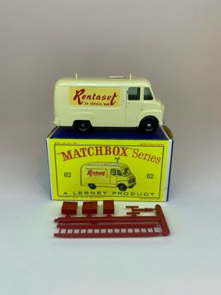 Vintage Matchbox Lesney No.  62,  T.  V.  Service Van 