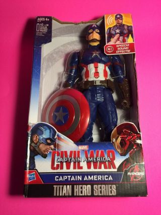 Electronic Captain America: Civil War (12 ") 2015 ( ((talking)) ) Action Figure