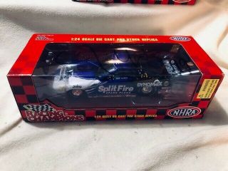 Nhra Pro Stock Car 1/24 Scale Diecast Jim Yates 99 Racing Champions Autographed