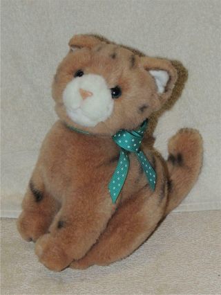 Gund Cataline 1136 Kitty Tabby Cat Plush Stuffed Animal Brown Tan Stripes