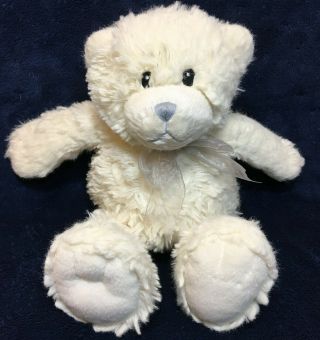 First Impressions White Teddy Bear Plush Stuffed Animal Baby Toy Macy 