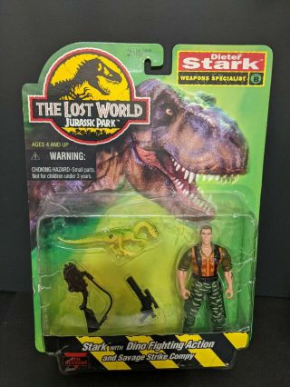 The Lost World Jurassic Park Dieter Stark Weapons Specialist Site B Rare