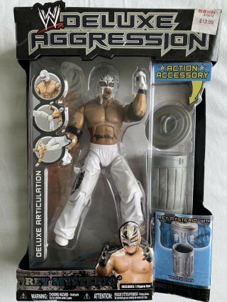 Wwe Deluxe Aggression Series 13 Rey Mysterio Figure Mint/sealed/rare