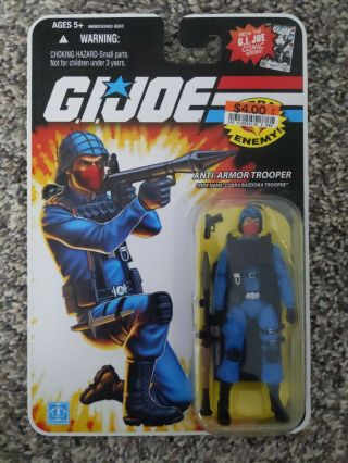 Hasbro G.  I.  Joe 25th Anniversary - Anti - Armor Trooper Cobra Bazooka - Moc