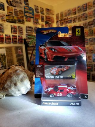 Hot Wheels Ferrari Racer 250 Lm Red❤ 23 Fantastic Car In Good Condition‼nice
