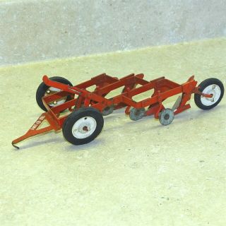 Vintage Tru Scale 4 Bottom Plow,  Disk,  Toy Farm Vehicle