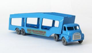 Vintage Lesney Matchbox Accessory Pack 2 Car Transporter Gray Wheels Near