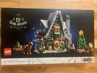 Brand Lego 10275 Winter Village Elf Club House In Hand Ready To Ship