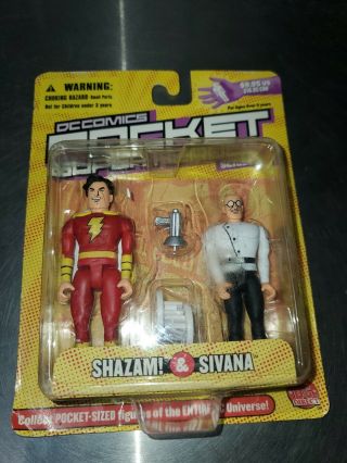 Shazam & Sivana Mini - Figures - Pocket - Heroes Series Dc Comics Direct