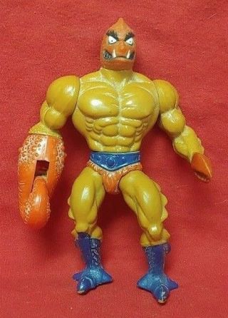 Vintage Motu Clawful Figure He - Man Masters Of The Universe 1981 Crab Claws