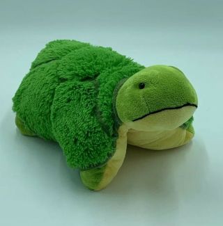 Turtle Pillow Pets Pee Wees Green Yellow Plush Stuffed Animal Ss