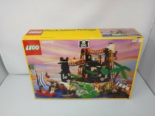 Lego 6273 Pirates Rock Island Refuge W/ Instructions & Box Insert - Incomplete?