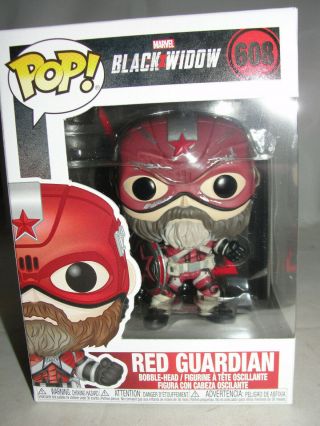 Funko Pop Marvel Black Widow Movie Red Guardian Vinyl Figure -