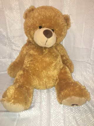 Euc - 24” Toys R Us Teddy Bear Plush Stuffed Animal Light Brown Soft Squishy