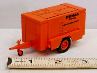 Nzg Demag - Pokorny Sc5 Ds 1 - Axle Air Compressor Trailer Model Diecast Toy 1/50