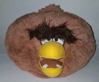 Chewbacca Star Wars Angry Birds Plush Stuffed Animal Toy Big 12 " Tall 8 " Wide