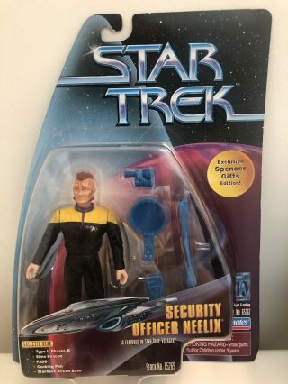 Playmates Toys Security Officer Neelix Spencer Gift Exclusive Action Figure