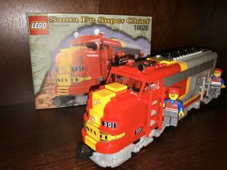 Lego Trains Santa Fe Chief 10020 With 5300 Power Unit