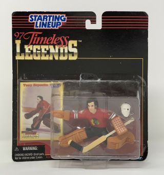1997 Starting Lineup Timeless Legends Tony Esposito Chicago Black Hawks