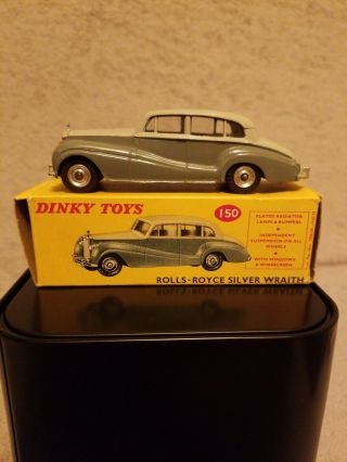 Dinky Toys No 150 Rolls - Royce Silver Wraith - Meccano Ltd - England