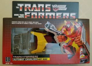 Transformers More That Meets The Eye - Vintage G1 Autobot Hot Rod Reissue -
