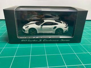 Porsche 911 (991.  2) 2016 Turbos S Coupe Exclusive Series By Spark 1/43 Scale