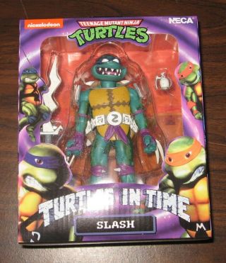 Slash Turtles In Time Neca Tmnt Misb Teenage Mutant Ninja Action Figure